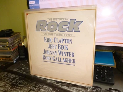 CLAPTON/BECK/WINTER/GALLAGHER. " THE HISTORY OF ROCK. Vol.25 " 2LP UK 1984. - Image 1 of 4