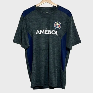 Club America Aguilas Gray Soccer Football Training Jersey Shirt Large L - Picture 1 of 3