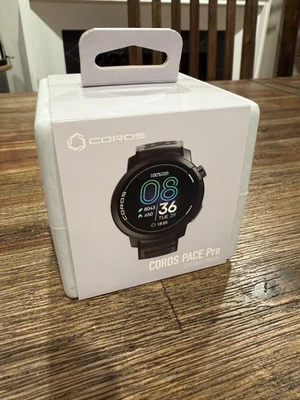 COROS PACE Pro GPS SPORT WATCH, 1.3-inch AMOLED Touchscreen, Black, Brand NEW - Image 1 of 4