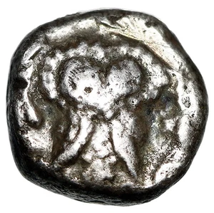 Attica, Athens AR Hemidrachm "Owl Facing, Olive Branches at Sides" Rare - Picture 1 of 5