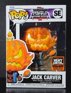Jack Carver Funko Pop 2023 Heavy Metal Halloween - Imagen 1 de 4
