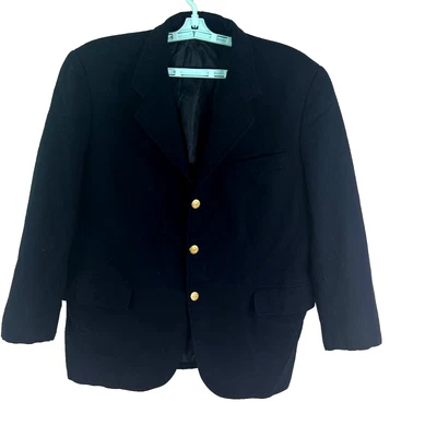 Chaqueta Blazer Southwick Nordstrom Lana Pecho Único Para Hombre Talla 44 Azul Foto 1 de 4