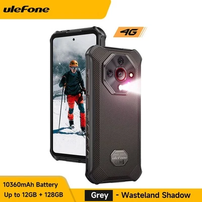 Ulefone Armor X16 4G LTE Rugged Smartphone Android 15 Waterproof Night Vision - Image 1 of 4