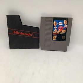 Clu Clu Land NES Nintendo Entertainment System 1984 Tested 5 Screw Cartridge