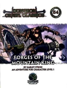 FORGES OF THE MOUNTAIN KING NM! D&D Module DCC #54 Dungeon Crawl Classics D&D - Picture 1 of 1