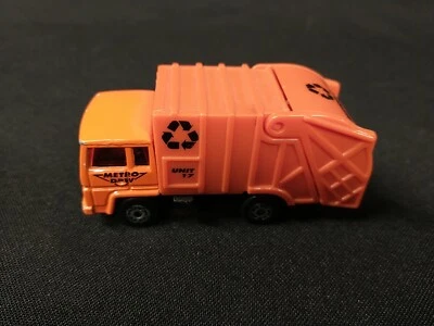  1979 Matchbox Refuse Truck Garbage Recycling Metro DPW  Rare Orange - Image 1 of 4
