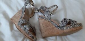 Russell & Bromley Stuart Weitzman Wedge Shoes Size 5.