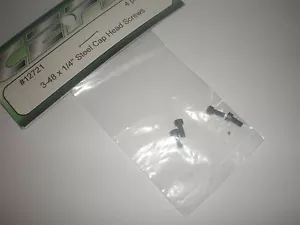 VINTAGE CEFX 12721 3-48 x 1/4" Steel Cap Head Screws CEFX 12 - Bild 1 von 1