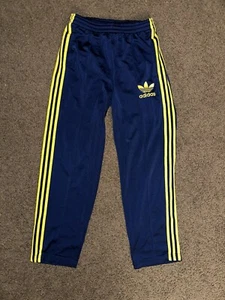 Vintage Adidas Navy Blue Track Pants XS Extra Small Y2K 2000s - Picture 1 of 4
