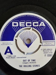 Rolling Stones,DEMO, Out Of Time/Jiving Sister Fanny,N.Mint,1973,Decca,Mod,Rock - Picture 1 of 4