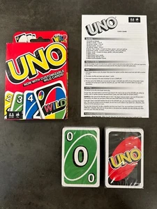 New Mattel UNO Wild Card Original Game With 4 Customizable Wild Cards!! SEALED! - Picture 1 of 2
