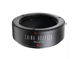 Adattatore LAINA per obiettivo di montaggio Rollei QBM per fotocamera Fuji X ROLLEI (QBM)-FX adattatore - Foto 1 di 3