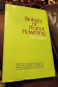 Biology of Peanut Flowering, by D.P. Umen, HBDJ, 1976, Illustrated - Picture 1 of 5