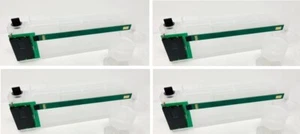 4 x (220ml) PREMIUM COMPATIBLE MUTOH VJ REFILLABLE CARTRIDGES - Picture 1 of 1