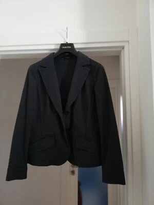 COMPLETO DONNA PANTALONI MARCA CARACTERE COTONE BLU - Immagine 1 di 4