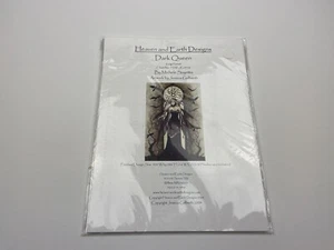 Heaven And Earth Designs Cross Stitch Pattern Dark Queen By Michele Sayetta 1P - Picture 1 of 3