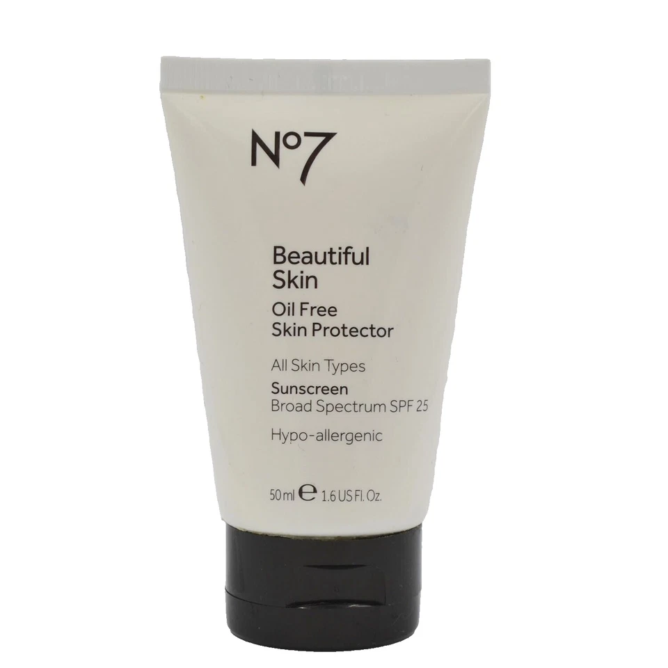 Botas Nº7 Hermoso Protector Piel Sin Aceite FPS 25 1.6 fl.oz Foto 1 de 1