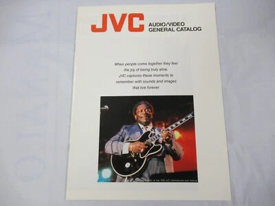 JVC TDV541 XLM705 Vintage Audio Video General Original Catalogue brochure Japan - Image 1 of 4