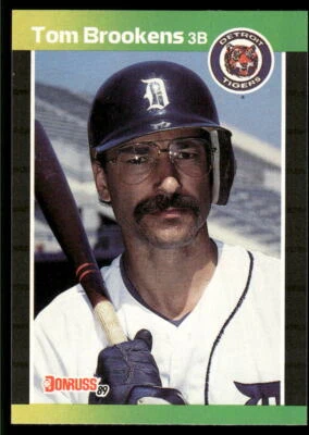 1989 Donruss #508a Tom Brookens - Image 1 of 2