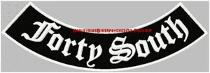 CUSTOM/MADE TO ORDER SIDE ROCKER .... BIKER PATCH - Picture 1 of 4
