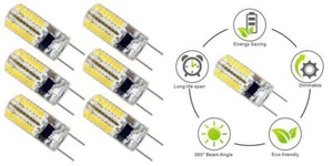 ZEEFO G8 LED Bulbs, Dimmable 110V 2.5W Warm White 3000K, G8-3000K-warm - Picture 1 of 8