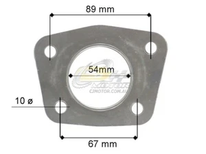 FOR Mazda 3, 6, CX7, CX9 MZR 2.3L DISI 06-12 Turbine Inlet Gasket (Multi Layer) - Picture 1 of 1
