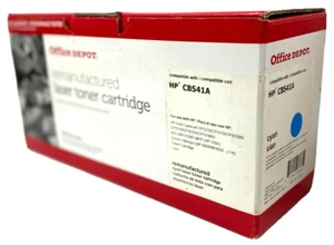OFFICE DEPOT LASER TONERKARTUSCHE CYAN CB541A - Bild 1 von 2