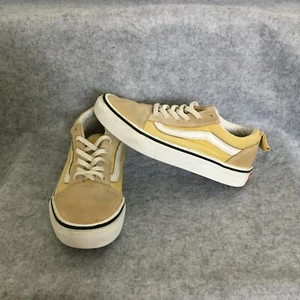 Vans Old School Canvas & Suede Skating Low Top Shoes, Youth size 2 (Yellow) - Picture 1 of 8