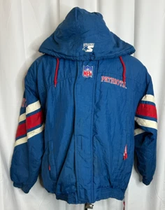 NFL Pro Line Starter Patriots Full Zip Up Puffer Jacket Men's Size Medium - Bild 1 von 5