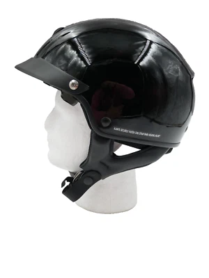 SCORPION EXO-C110 开脸头盔 - 光面黑色 - MD -C11-0034 — 第 1/4 张图片