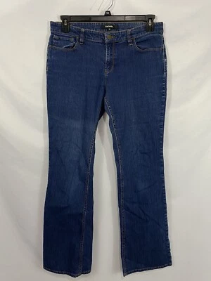 Daisy Fuentes Womens Size 12 Blue Mid-Rise Bootcut Denim Jeans - Image 1 of 4