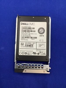 CRNPH DELL 3,84 To Samsung PM1643a SAS 12 Go/s RI 2,5" SSD MZ-ILT3T8C 0CRNPH - Photo 1/3
