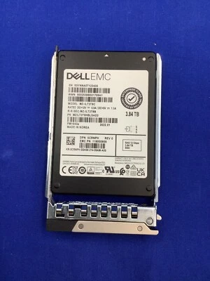 CRNPH DELL 3.84TB Samsung PM1643a SAS 12GBPS RI 2.5" SSD MZ-ILT3T8C 0CRNPH - Image 1 of 3