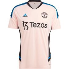 Adidas Manchester United 2022/2023 Training Jersey Womens Icey Pink Large New