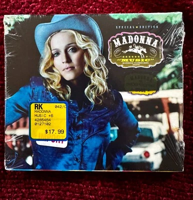 MADONNA MINT MUSIC 2 CD SPECIAL LIMITED EDITION DROWNED WORLD TOUR PROMO AUSSIE Foto 1 de 4