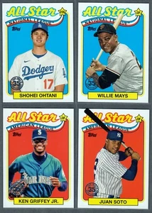 2024 Topps Series 2 1989 Topps All Star ~ You Pick ~ Complete Your Set - Picture 1 of 51