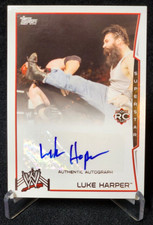 2014 WWE Topps Luke Harper RC Auto Autograph Signed Rookie Card Brodie Lee RARE