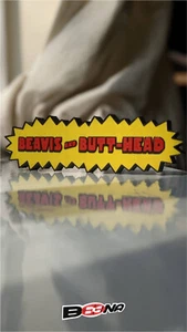 Beavis And Butt-head   logo display  MTV Beena Studio - Bild 1 von 4