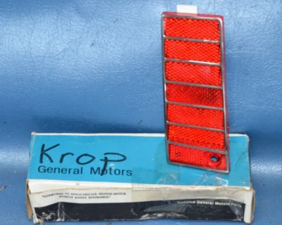 NOS 1979 Chevy Caprice Impala RH Rear Side Marker Light Right Fender 1/4 Panel - Image 1 of 4