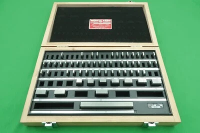 Starrett RS81B Gage Block Set Incomplete 57 Piece - Image 1 of 4