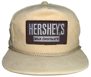 DE COLECCIÓN AÑOS 80 HERSHEY'S CHOCOLATE CON LECHE YUPOONG PANA GORRA SNAPBACK - Imagen 1 de 3