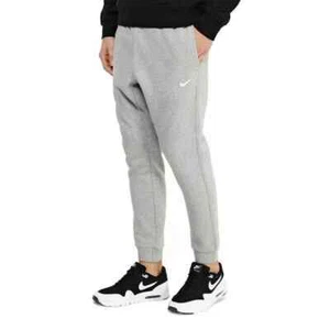 Mens New Nike Club Jogging Jog Cuffed Sweat Pants swoosh Gym Tracksuit Bottoms - Picture 1 of 13