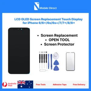 LCD OLED Screen Replacement Touch Display for iPhone 6/6+/6s/6s+/7/7+/8/8+ - Picture 1 of 9