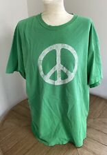 STEVE & BARRY’s Peace Sign T-Shirt XL World Peace CND SYMBOL TEE