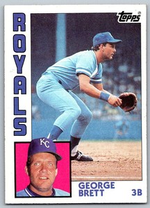 1984 Topps #500 George Brett    Kansas City Royals