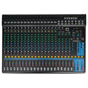 Mixer audio DJ 5Core 24 canali scheda audio stereo USB Bluetooth alimentazione 48V - Foto 1 di 15