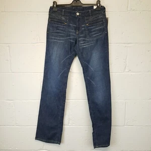 Jeans Diesel CROSSIM Stock Muerto Vintage tiro bajo W28 L34 para mujer azul corte bota - Imagen 1 de 14
