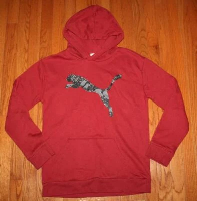 Sudadera con Capucha PUMA para Niños Rojo Ladrillo XL 18-20 Algodón Suave Mezcla de Poli *4K Foto 1 de 4