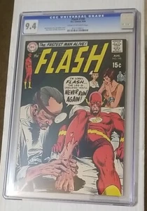 The Flash #190 CGC 9.4 (DC Comics Aug. 1969) Cream To Off White Pages Kubert Cvr - Picture 1 of 2