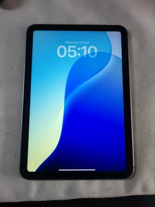 GRADE B Apple iPad mini 6th Gen. 64GB, Wi-Fi + 5G (Unlocked) 8.3 in - Space Grey - Picture 1 of 11